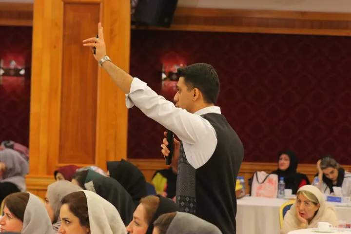 مجید یدالهی در کارگاه آموزشی